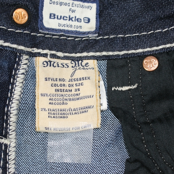 MISS ME Easy Boot Stretch Jean - Picture 3 of 11